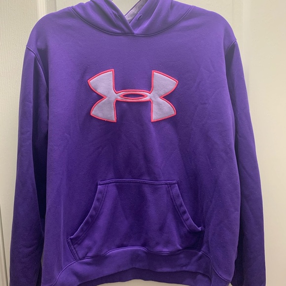 under armour purple sweatshirt